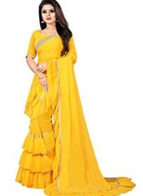 Georgette with Blouse Piece Saree