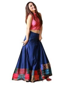 Readymade Silk Skirt Lehenga Choli