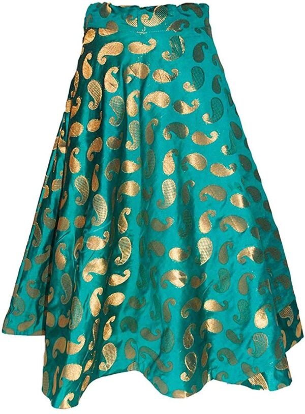 Banarasi Silk Umbrellas Cut Lehenga Skirt